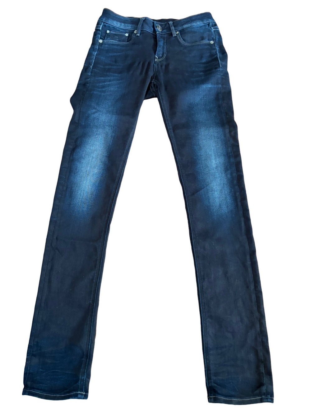 G-Star Raw 3301 Contour Skinny High Waist Jeans Dark Aged NWOT 27x32